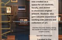 The Pioneer Art Show is now on display in the gallery of the Fine Arts Center.