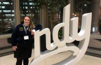 Raven Friend at the 92nd National FFA Convention in Indianapolis, Indiana