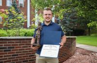 Recent Glenville State College graduate Colton Ring has been named the College’s 2020 Student Pioneer of the Year (GSC Photo/Kristen Cosner)