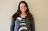 Glenville State College student Jessica Smarr has become the first recipient of the GSC Women’s Leadership Circle Scholarship (GSC Photo/Kristen Cosner)