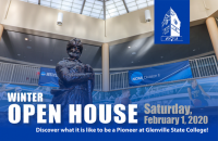 You're invited to attend the upcoming Winter Open House on Saturday, February 1 at Glenville State College