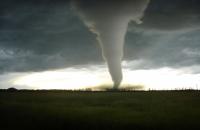 Tornado in the distance.
