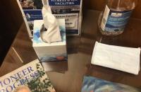 Manchin's desk